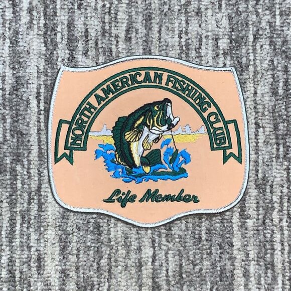 North American Fishing Club Lifetime Member Badge Bass Fishing Outdoors - Picture 1 of 4